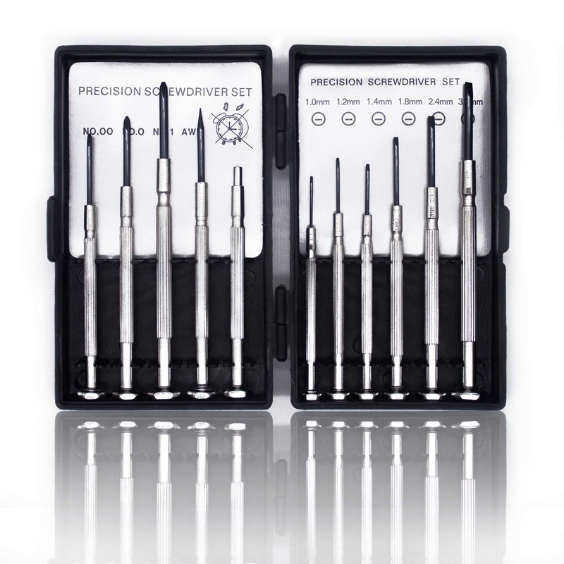 Compare kalim 11pcs mini precision screwdriver set, screwdriver set for electronics, toys, computer, watch repair small products from over 25,000 stores