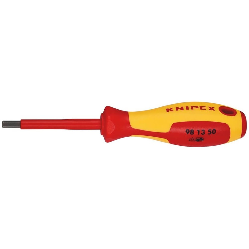 Compare knipex 98 50 vde insulated hexagon screwdriver, 5.0 x 75mm 18777 size 13 products from over 25,000 stores