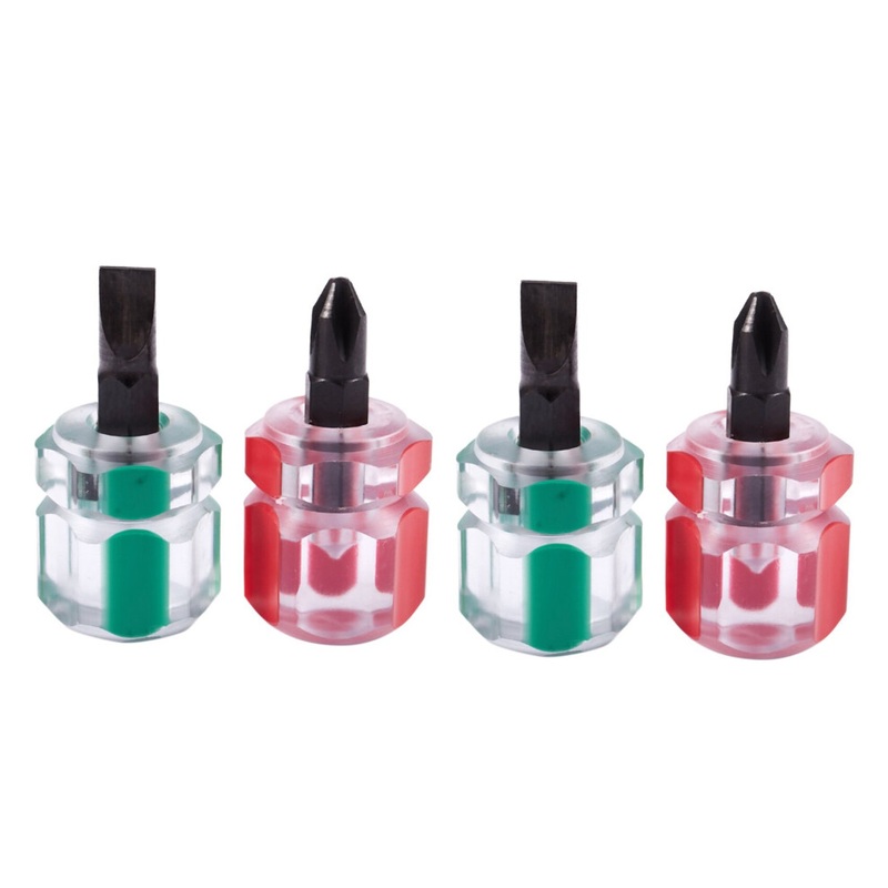 Compare tlily green/red 4 pcs flat screwdriver mini screw driver short split repair tools kit set + small products from over 25,000 stores