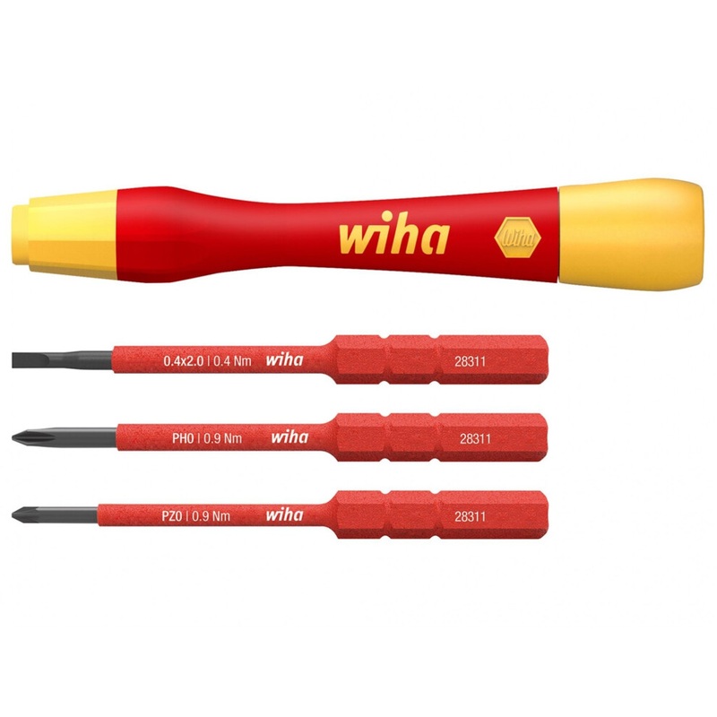 Compare wiha picofinish slimvario electric fine screwdriver set, 4 piece multi colour (one size) products from over 25,000 stores