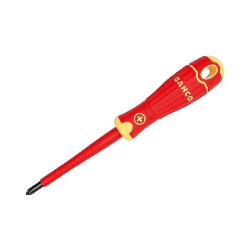 Compare bahco bahcofit insulated screwdrivers phillips tip multi colour (ph2 x 100mm) black products from over 25,000 stores