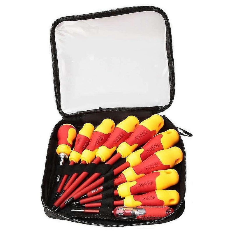 Compare fitville (as show, one size) 10pcs slotted phillips screwdriver electrician repair tools electrician insulated screwdriver set products from over 25,000 stores