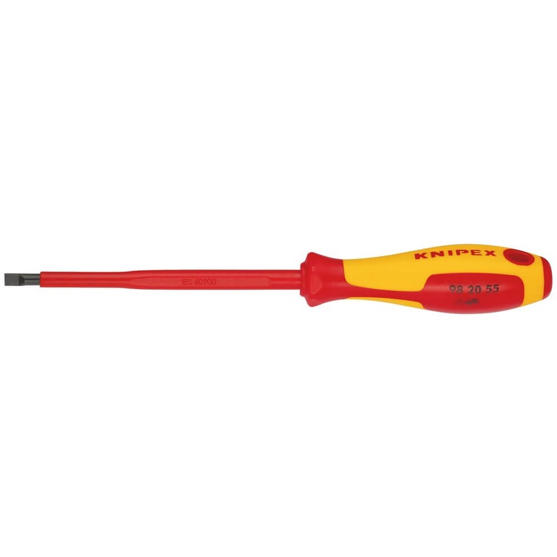 Compare knipex 98 20 55 vde insulated slotted screwdriver, 5.5 x 125mm products from over 25,000 stores