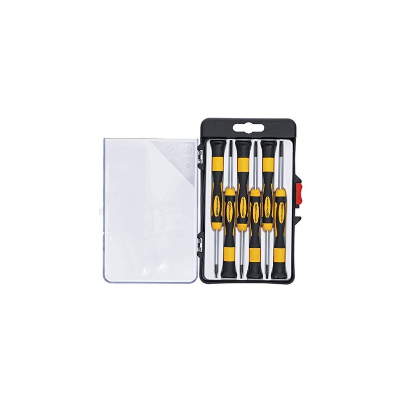 Compare kraftmann bgs diy 35808 | precision screwdriver set | t-star (for torx) | pcs. size 6 products from over 25,000 stores