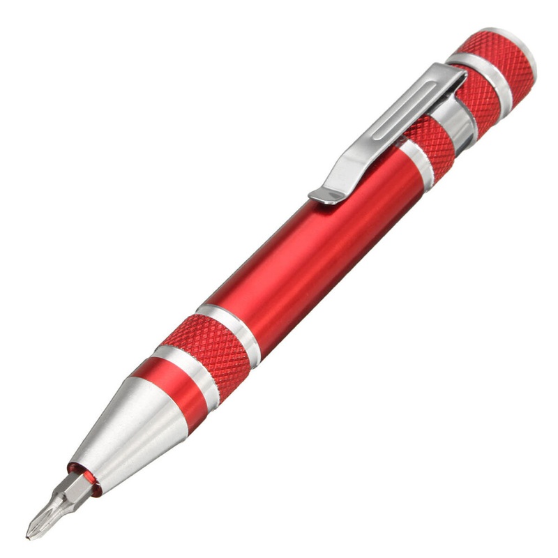 Compare light 3pcs 8 in 1 pen style precision pocket screwdriver bit set slotted phillips screw size 3 products from over 25,000 stores