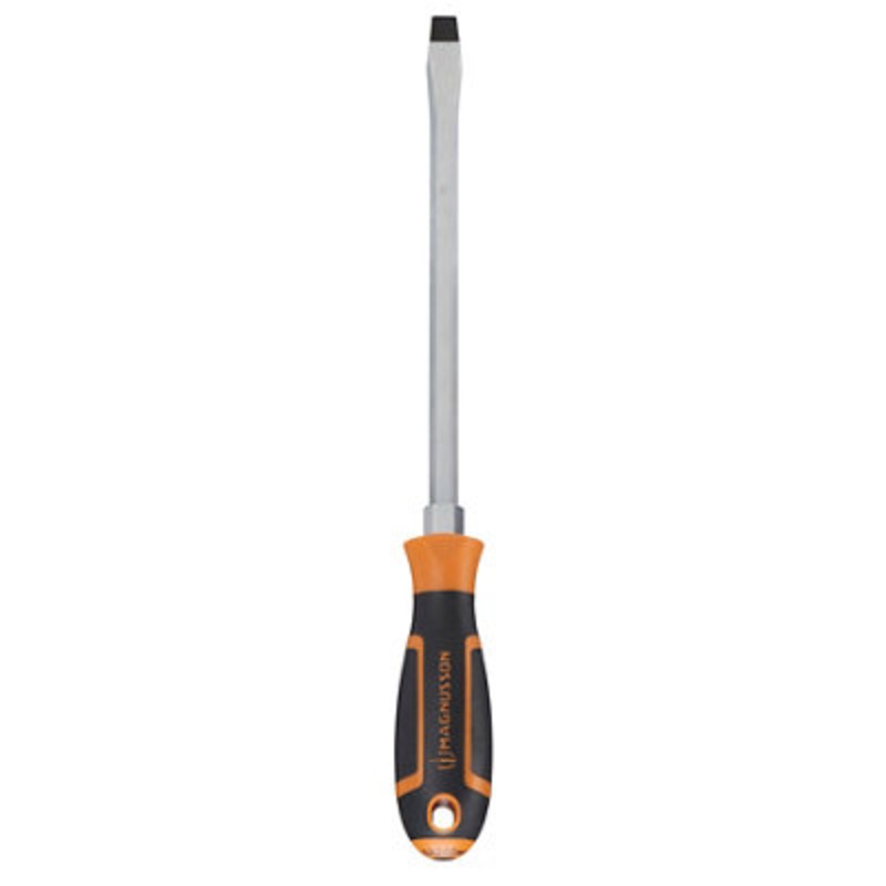 Compare magnusson black/orange standard flat head screwdriver sl-10.0mm x 200mm products from over 25,000 stores
