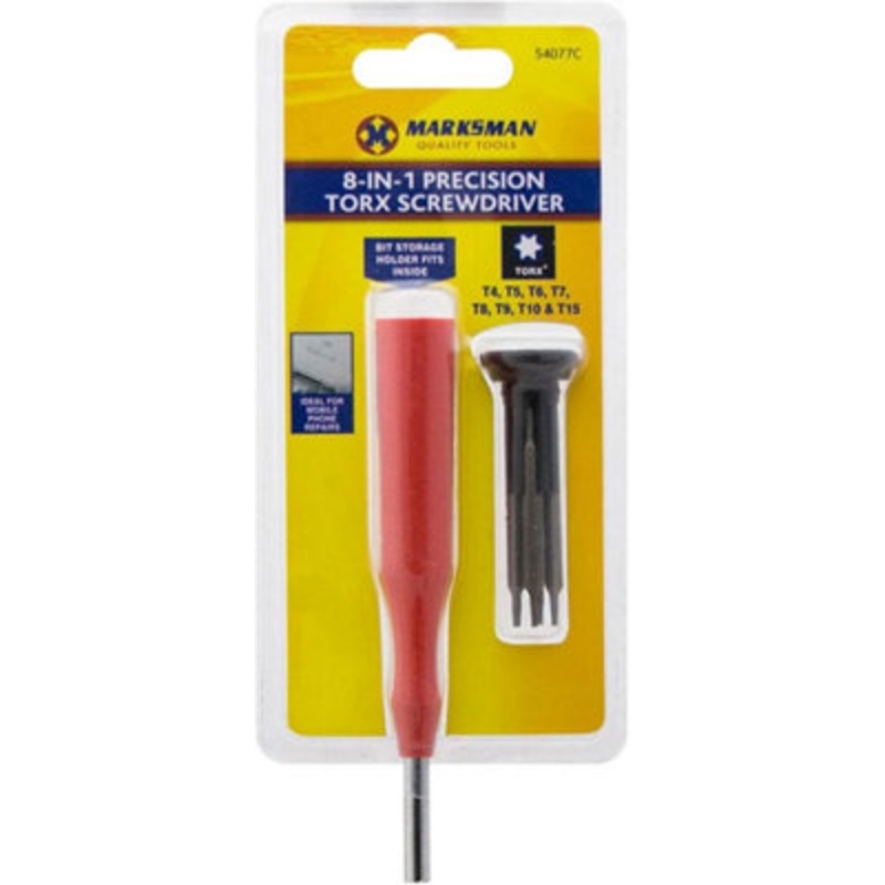 Compare marksman 8 in 1 mini precision torx star set torque screwdriver kit repair mobile laptop 8in products from over 25,000 stores