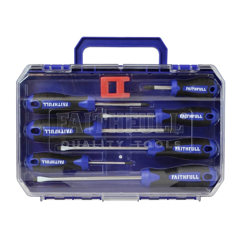 Compare new faithfull soft grip screwdriver set, piece size 8 products from over 25,000 stores