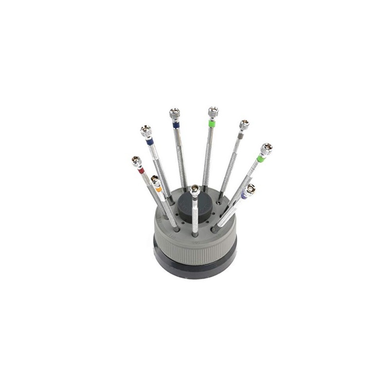 Compare ultechnovo 9pcs flat blade slotted screw driver 0.5mm-2.5mm different sizes precision screwdriver set screwdrivers watchmaker repair tools f products from over 25,000 stores