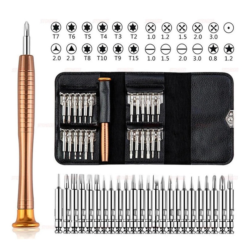 Compare aqxyju set 1set 25 in screwdriver set torx multifunctional precision screwdriver for device phones tablet pc diy size 1 products from over 25,000 stores