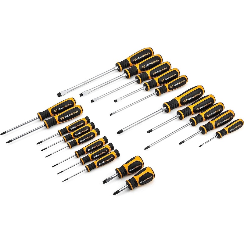 Compare gearwrench chrome pc. phillips/slotted/torx dual material screwdriver set – 80066h size 20 products from over 25,000 stores