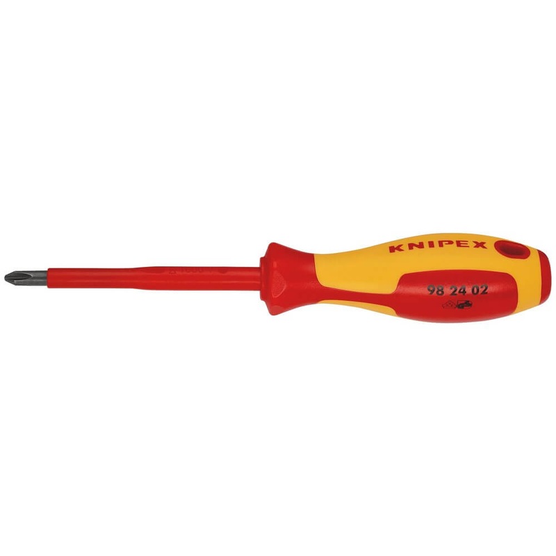 Compare knipex 98 24 02 vde insulated screwdriver, ph2 x 100mm 18803 products from over 25,000 stores
