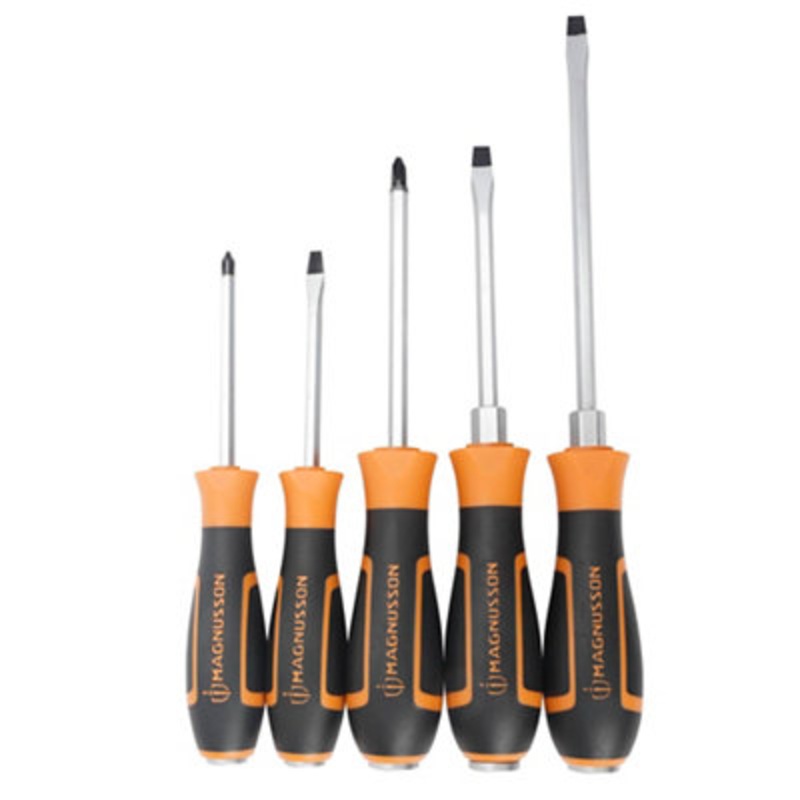 Compare magnusson black/orange 5 piece mixed screwdriver set products from over 25,000 stores