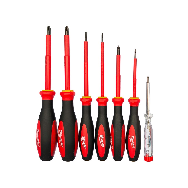Compare milwaukee hand tools 4932464067 vde screwdriver set, 7 piece mht932464067 black products from over 25,000 stores