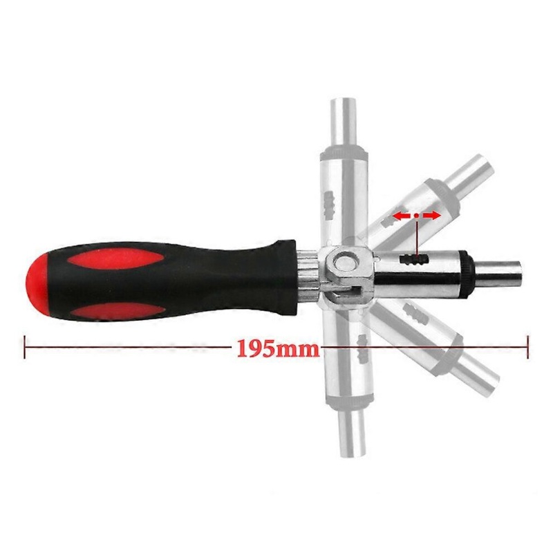 Compare new (as show, one size) multi-function ratchet screw batch reverse forward 6.35mm internal hexagonal interface screwdriver bit holder hand tools products from over 25,000 stores