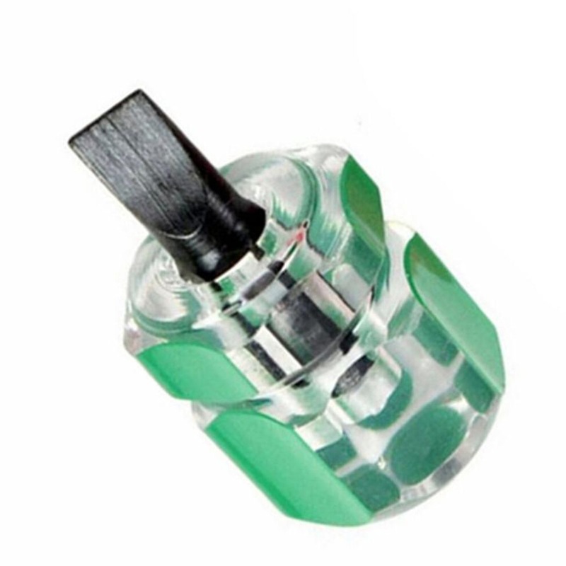 Compare new (as the picture, ) 1pc sewing machine screwdriver kit mini short screwdriver portable radish head needle plate screwdriver repair sewing tools green products from over 25,000 stores