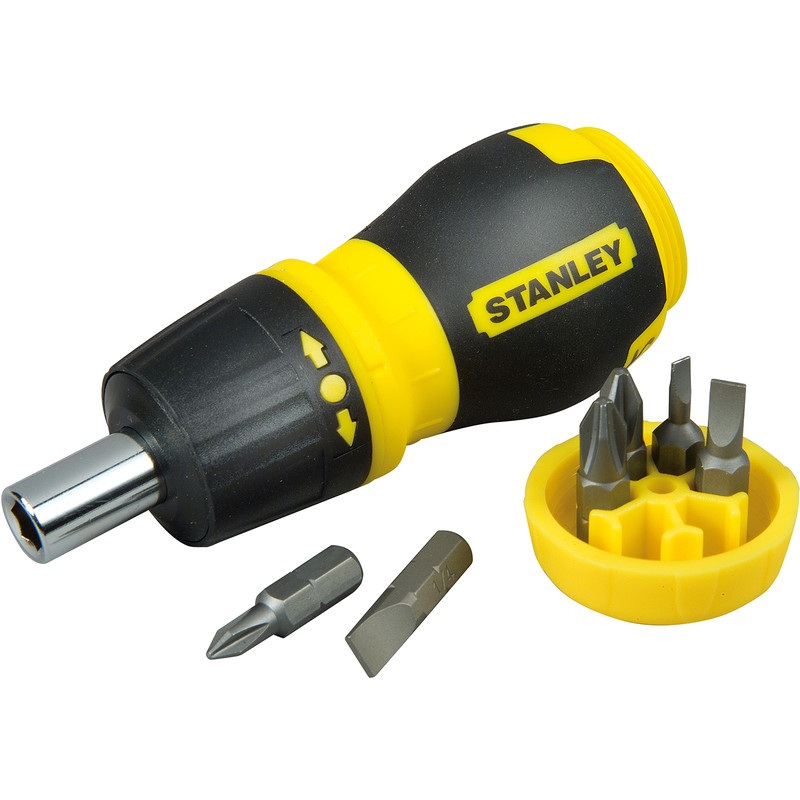 Compare stanley multibit ratchet stubby & bits sta066358 – mpn: 0-66-358 – zoro products from over 25,000 stores