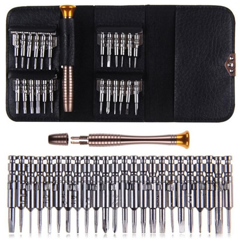 Compare 25 in 1 magnetic precision screwdriver kit repair tools for mobile phones, laptops, watches, toys, glasses, jewelry, etc. 25in products from over 25,000 stores