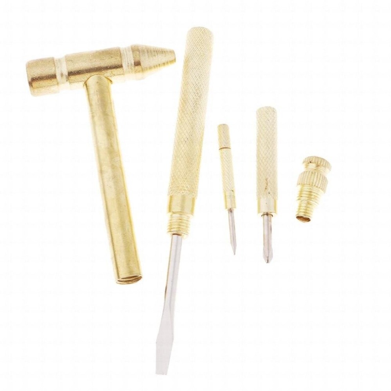 Compare full metal brass hammer portable tool – 3pcs screwdriver inside small products from over 25,000 stores