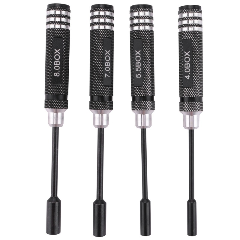 Compare kopinma 4pcs hex nut drivers screw driver tools kit set for rc helicopter boat rc cars, metal 4.0/5.5/7.0/8.0mm screwdrivers size 4 products from over 25,000 stores