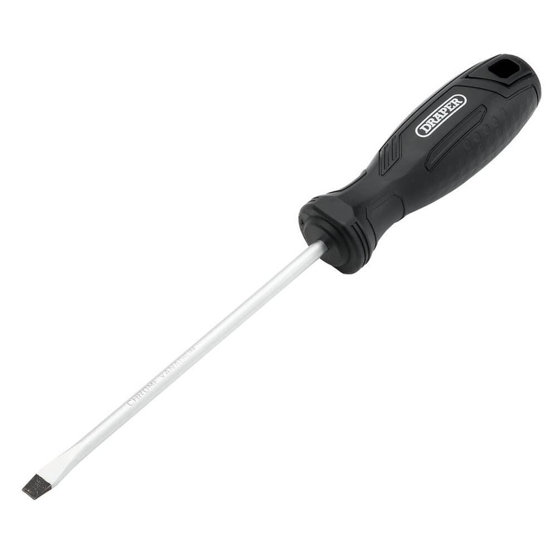 Compare draper slotted hard grip screwdriver, 5.5 x 125mm – 13536 – magnetic tip, crv blade products from over 25,000 stores