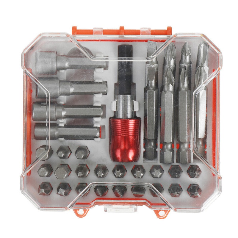Compare gzuk 34pcs 6.35mm shank multi-function combination chromium vanadium screwdriver sleeve set large products from over 25,000 stores