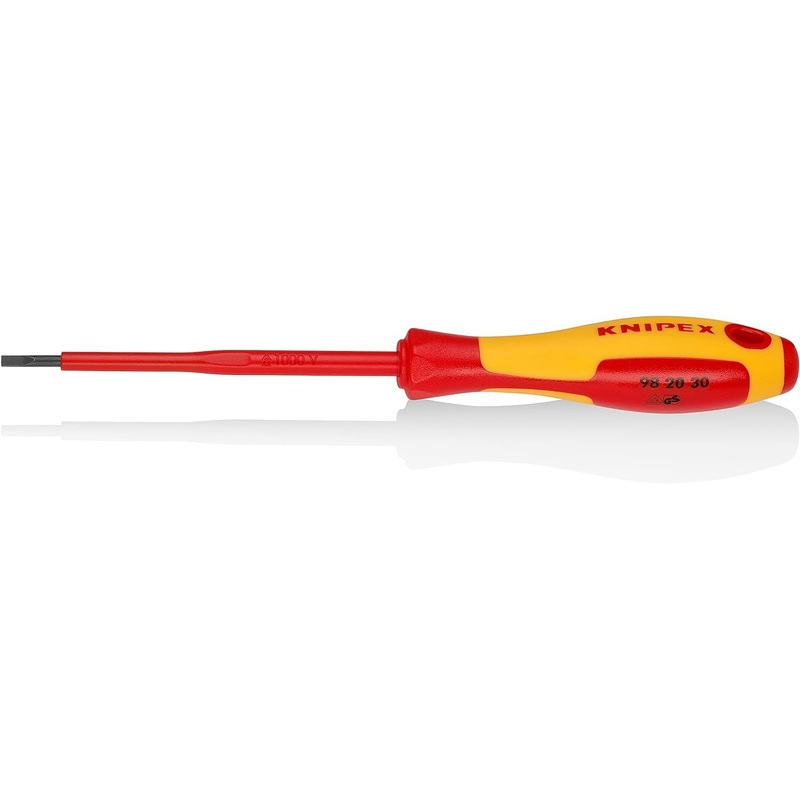 Compare knipex 98 20 30 vde insulated 3.0mm slotted screwdriver products from over 25,000 stores