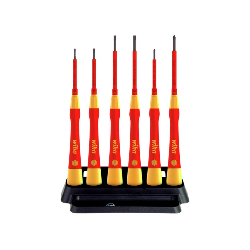 Compare wiha picofinish sl/ph fine vde screwdriver set, 7 piece multi colour (one size) black products from over 25,000 stores