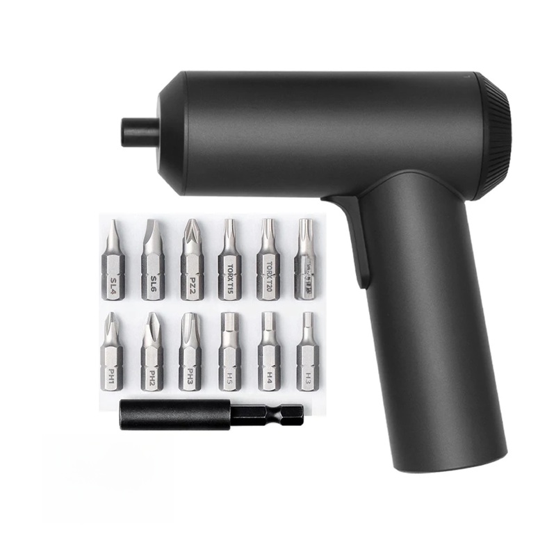 Compare xiaomi with original box mijia electric screwdriver 3.6v 2000mah 5n.m torque electric screwdriver household with 12pcs s2 screw bits mi home tools size 12 products from over 25,000 stores