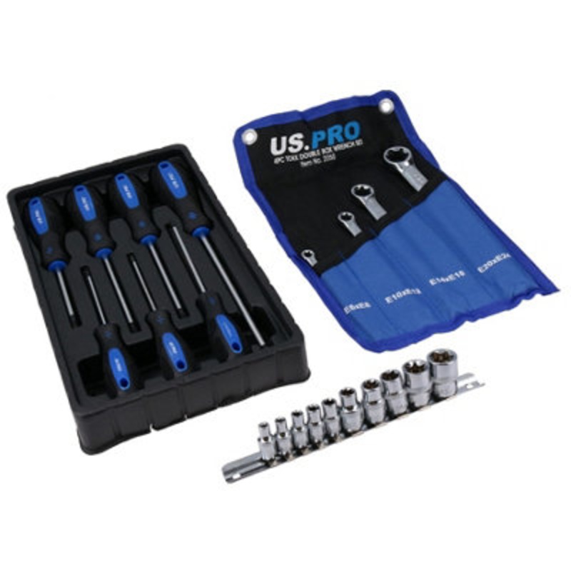 Compare ab tools torx star male female screwdrivers e spanners + e sockets t10 – t30 e4 – e24 size 4 products from over 25,000 stores