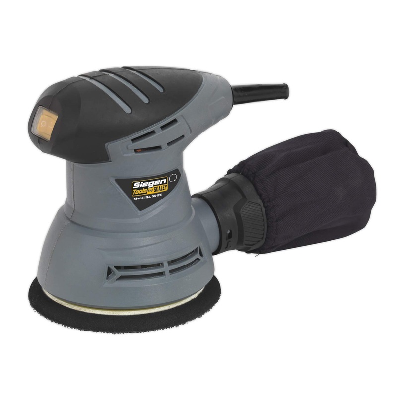 Compare b&q sealey dual action palm sander compact ergonomic diameter 125mm 240w/230v s0125 products from over 25,000 stores