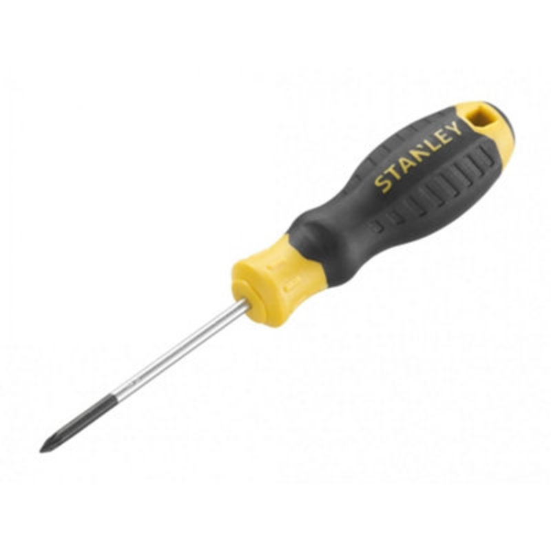 Compare b&q stanley hand tools cushion grip screwdriver, pozidriv tip multi colour (pz0 x 60mm) black products from over 25,000 stores