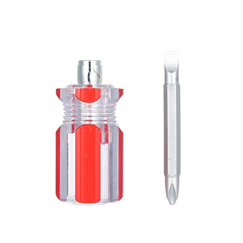 Compare be-tool red,transparent mini screwdriver dual-purpose screwdriver reversible stubby hand tools for repairing or servicing electronic, sewing machines (b-type) small products from over 25,000 stores