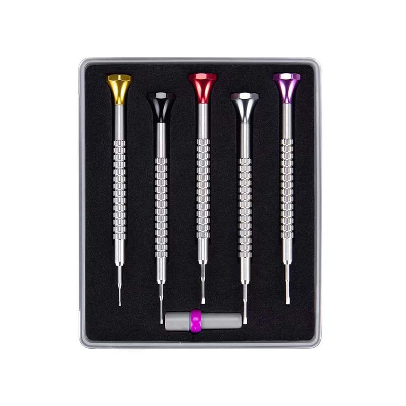Compare foloda e pcs watch screwdriver set micro jewelry screwdriver for watch repair jewelry work glasses repair lectronic jewelry screwdriver set pcs screwdrivers falt/cross screwdriver manual repair size 5 products from over 25,000 stores