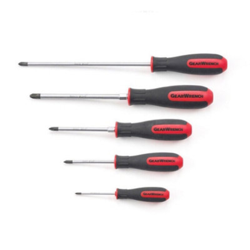 Compare gearwrench black gear wrench 5pc phillips screwdriver set heavy duty size 5 products from over 25,000 stores