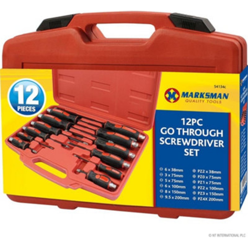 Compare marksman 12pc heavy duty mechanics go through screwdriver set engineers hex shank pozi products from over 25,000 stores