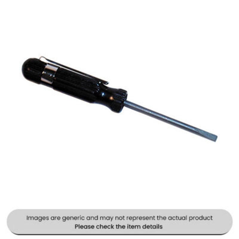 Compare mehr electricians screwdriver with pocket clip 1/8 x 2 long pack qty 6 size 1 products from over 25,000 stores