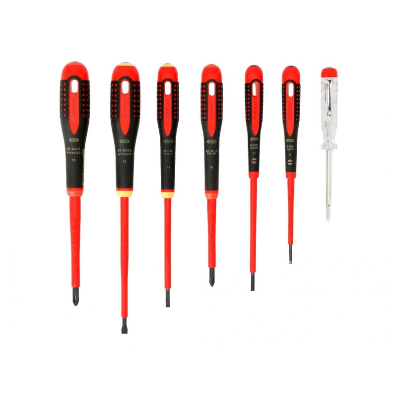 Compare new bahco be-9887s ergo vde insulated screwdriver set, piece size 7 products from over 25,000 stores