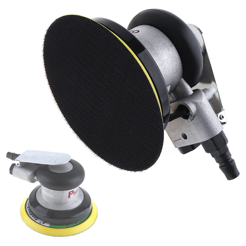 Compare 5 inch pneumatic sandpaper random orbital air sander polished grinding machine hand tools non-vacuum matte surface circular size 5 products from over 25,000 stores