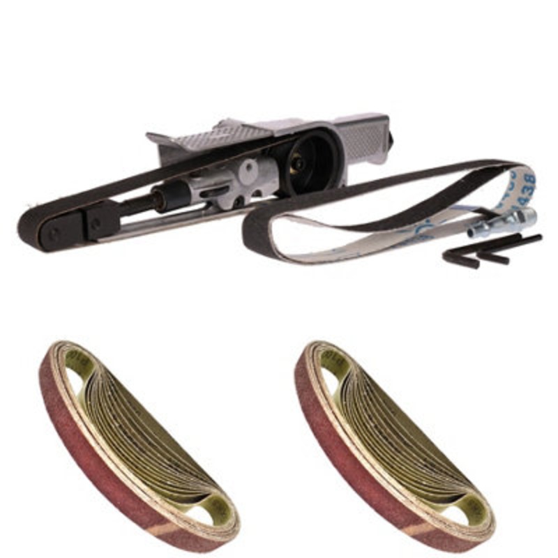 Compare ab tools 20mm wide air finger belt sander power file detail sander sanding and 25 belts light/black products from over 25,000 stores