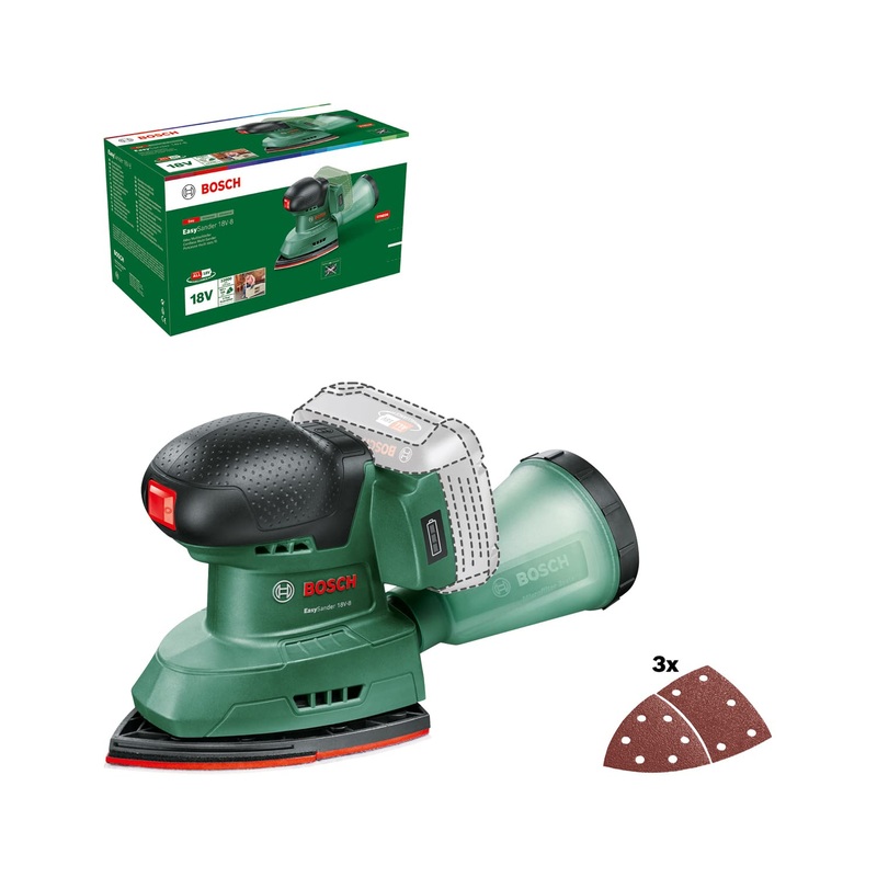 Compare bosch 18v cordless delta sander (bare tool) – easysander 18v-8 size 18 products from over 25,000 stores