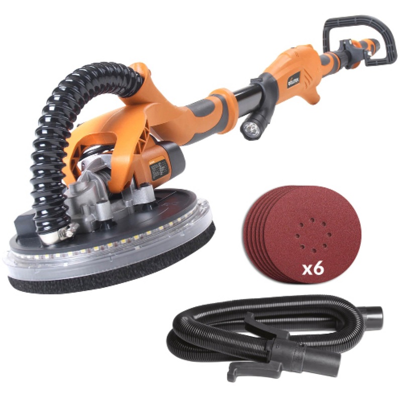 Compare evolution power tools r225dws telescopic dry wall sander with led torch and 6 sanding sheets, 225 mm products from over 25,000 stores