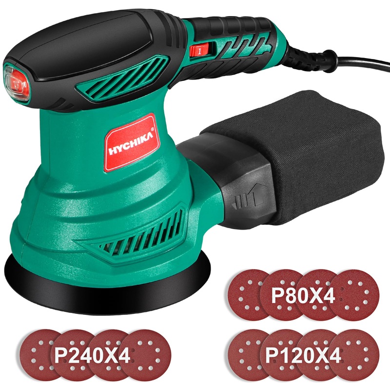 Compare hychika orbital sander, 300w 13000rpm random orbital sander, 6 variable speeds, products from over 25,000 stores