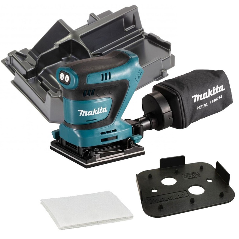 Compare makita dbo481z 18v lxt 114mm 1/4 sheet finishing cordless palm sander + inlay products from over 25,000 stores