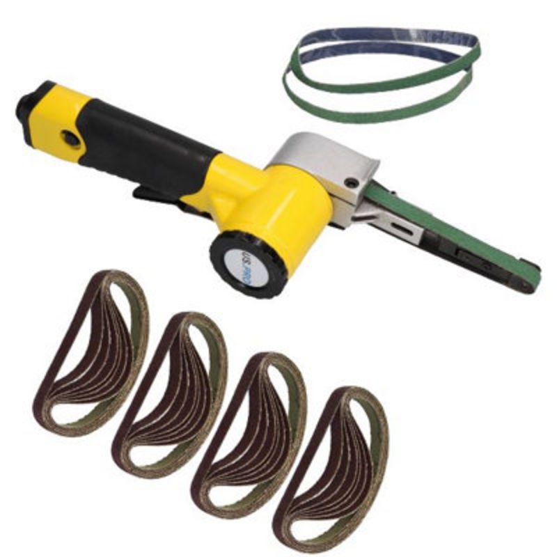 Compare ab tools 10mm variable speed air belt sander 5 speeds + 28 x 330mm x 10mm belts light/black products from over 25,000 stores