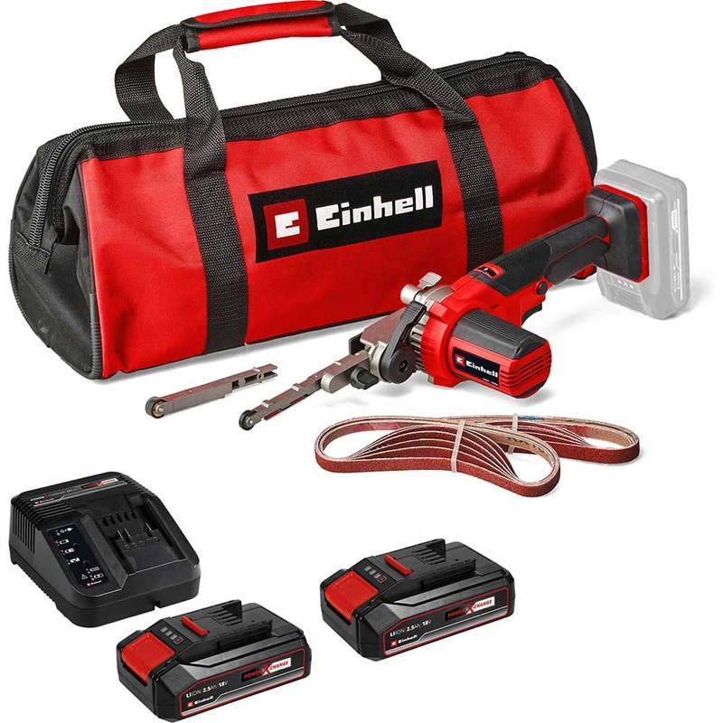 Compare einhell te-bf li 18v cordless belt file sander 9mm / 13mm size 18 products from over 25,000 stores
