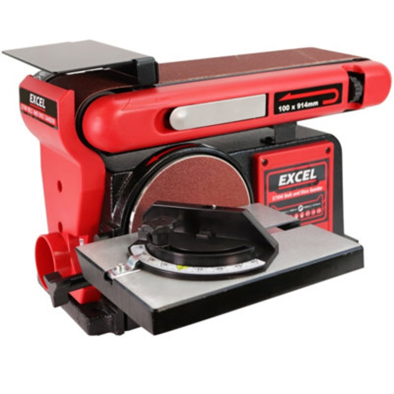 Compare excel tools excel 370w belt & disc sander 240v electric bench sander for woodworking, sanding & finishing jobs in diy & trade workshops products from over 25,000 stores