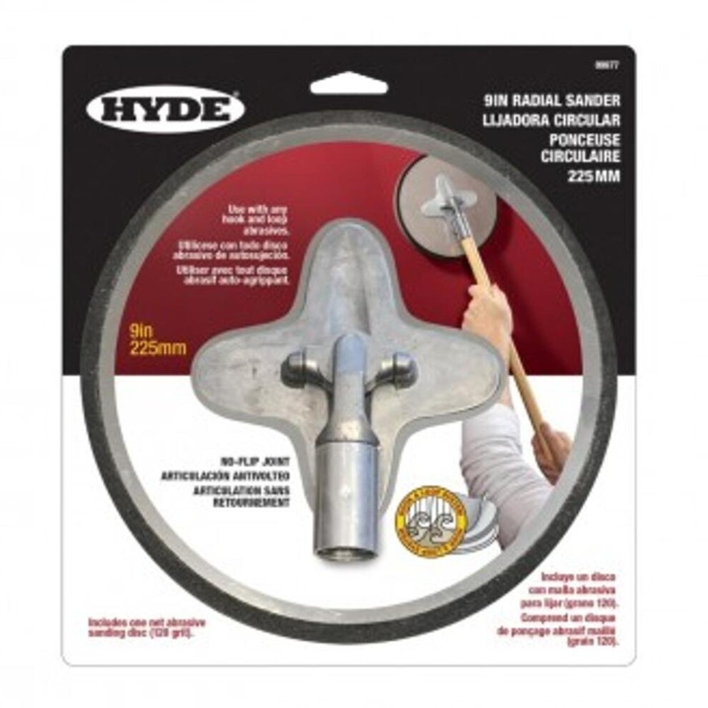 Compare hyde tools hyde 09977 radial wall sander 225mm (9) products from over 25,000 stores