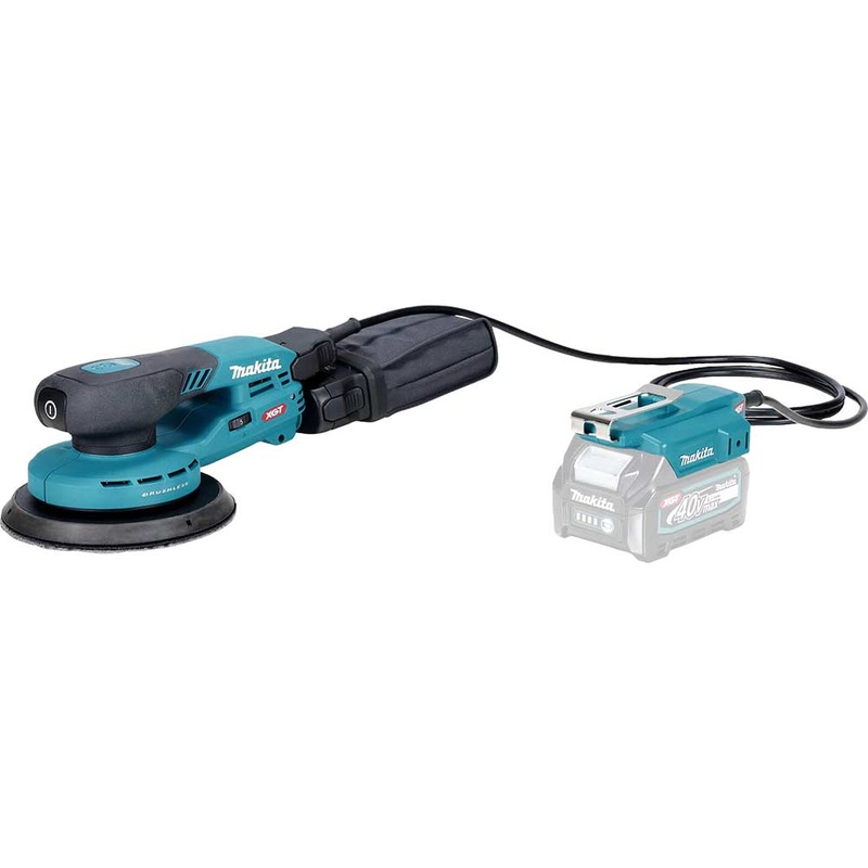 Compare makita bo004cg 40v xgt cordless random orbit sander 150mm no batteries no battery charger no case products from over 25,000 stores