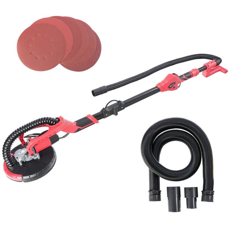Compare arebos long-neck sander standard (710 watt,  225 mm, speed control, telescopic rod, suction system, swiveling head, sanding discs included). size 6 products from over 25,000 stores
